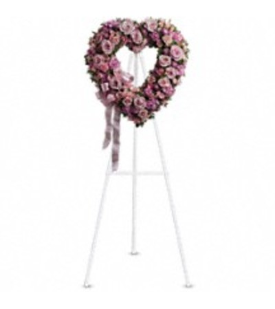 Teleflora's T238-2A Rose Garden Heart Teleflora's T238-2A Rose Garden Heart