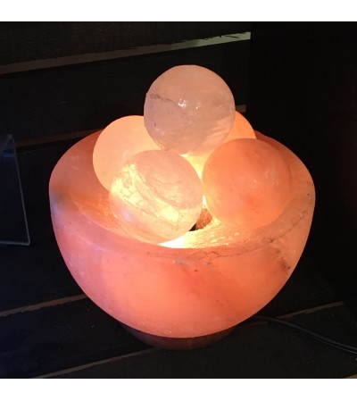 Himalayan Salt Lamp - Bowl of Spheres Himalayan Salt Lamp - Bowl of Spheres