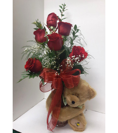 Honey Bear Valentine Hug Honey Bear Valentine Hug