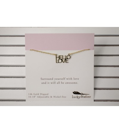 Necklace - Hello Love Necklace - Hello Love