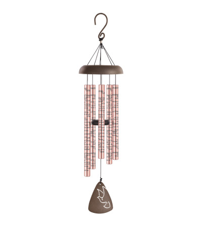 30" Sonnet Windchime - Amazing Grace - Rose Gold 30" Sonnet Windchime - Amazing Grace - Rose Gold