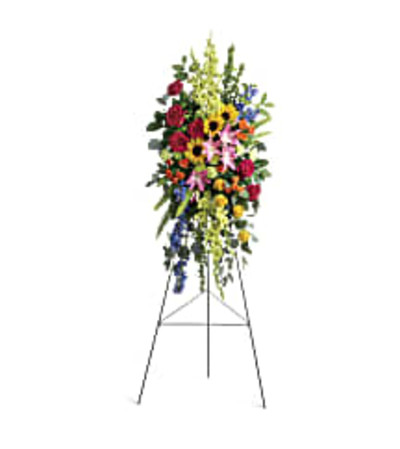 Teleflora's T282-6A Love Lives On Spray Teleflora's T282-6A Love Lives On Spray