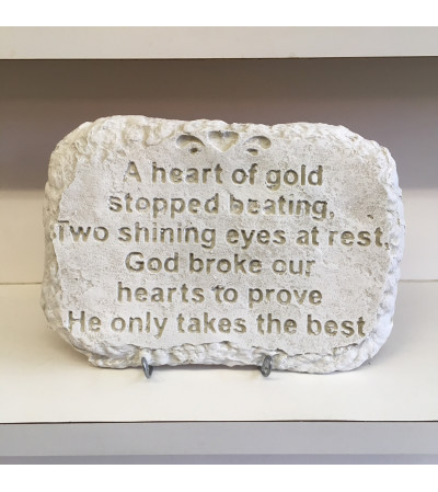 Heart Of Gold Stone Heart Of Gold Stone