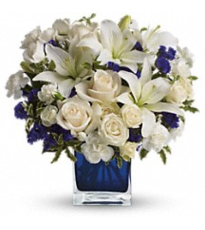 Teleflora's TEV25-3 Sapphire Skies Bouquet Teleflora's TEV25-3 Sapphire Skies Bouquet