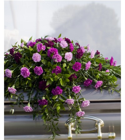 Lavender Reflections-Casket Spray Lavender Reflections-Casket Spray