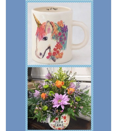 Cup of Happy-Unicorn Mug Cup of Happy-Unicorn Mug