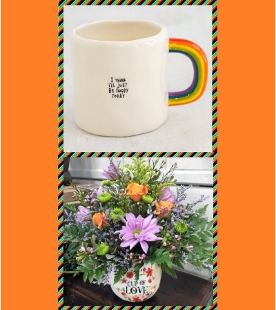 Rainbow Mug-Happy Rainbow Mug-Happy