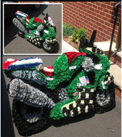 Floral Motorcycle Floral Motorcycle