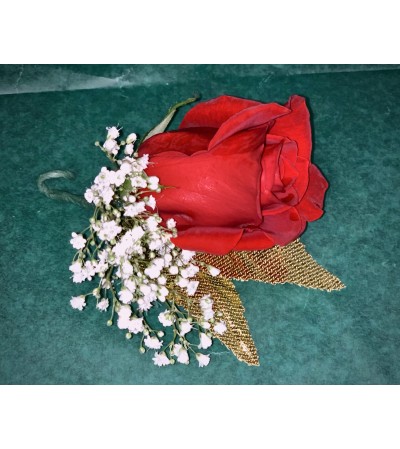 Classic Rose Boutonniere Classic Rose Boutonniere