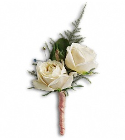 The White Tie Boutonniere The White Tie Boutonniere