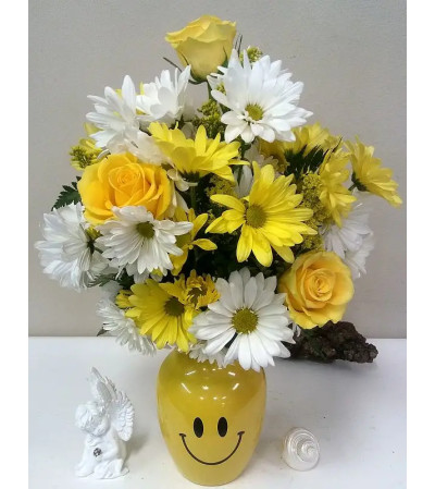 SMILEY FACE VASE SMILEY FACE VASE