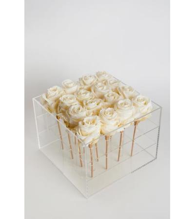 Acrylic box 16 Roses Acrylic box 16 Roses