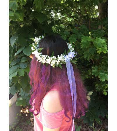 Baby's Breath Crown Baby's Breath Crown