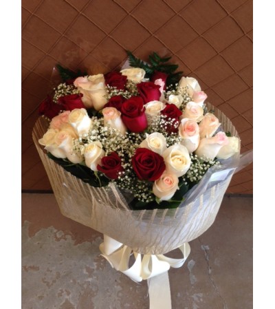 Trio Rose Bouquet Trio Rose Bouquet