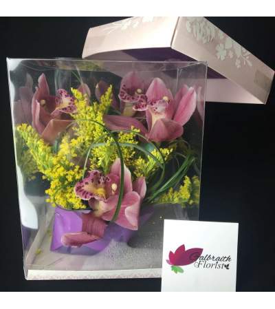 Orchid flower box Orchid flower box