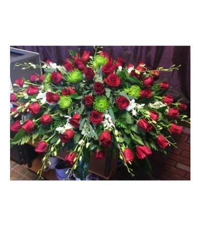 Starburst Casket Spray Starburst Casket Spray