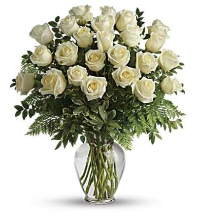 Super Quality White Rose in vase Super Quality White Rose in vase