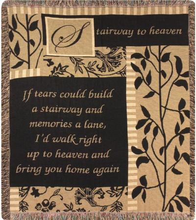 Tapestry Throw - Stairway To Heaven II Tapestry Throw - Stairway To Heaven II