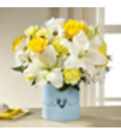 Tiny Miracle Baby Boy Bouquet FTD Tiny Miracle Baby Boy Bouquet FTD