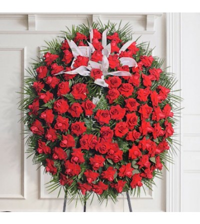 Funeral Spray of Roses Funeral Spray of Roses
