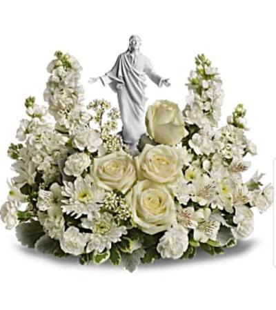 Jesus in Serenity Garden Jesus in Serenity Garden