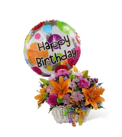 FTD's Happy Blooms Basket FTD's Happy Blooms Basket