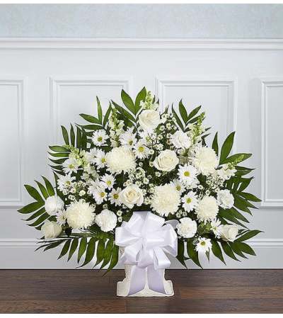 Floor Basket-White Floor Basket-White
