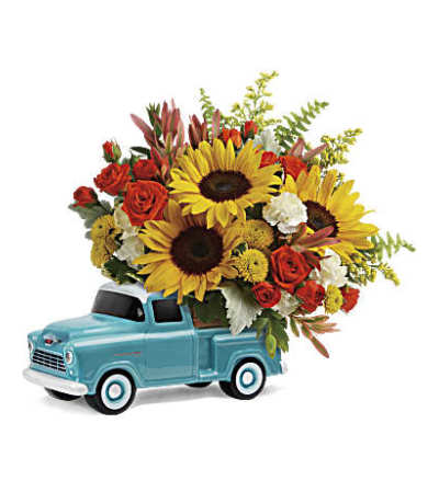 Chevy Pick Up Bouquet Chevy Pick Up Bouquet