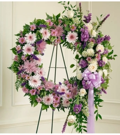 Wreath-Lavender/Purple Mix Wreath-Lavender/Purple Mix