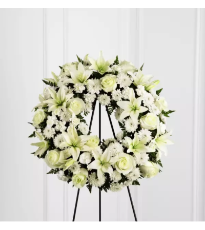 The Treasured Tribute™ Wreath by FTD Flowers The Treasured Tribute™ Wreath by FTD Flowers