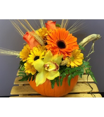 Fall Pumpkin centerpiece Fall Pumpkin centerpiece