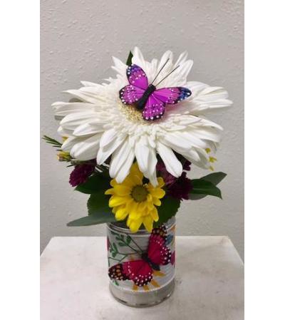 Butterflies and Blooms Can Butterflies and Blooms Can