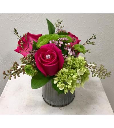 Roses in Tin Roses in Tin
