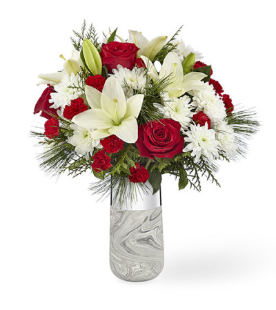 Dreaming of a White Christmas Bouquet Dreaming of a White Christmas Bouquet
