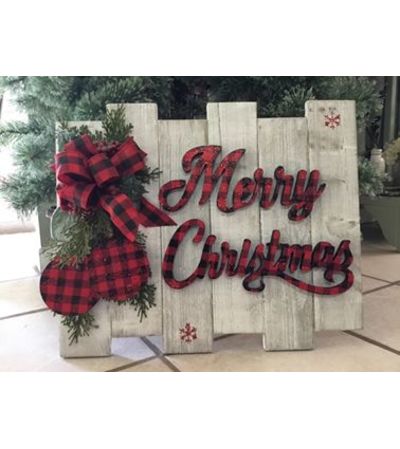 Wooden Merry Christmas Wooden Merry Christmas