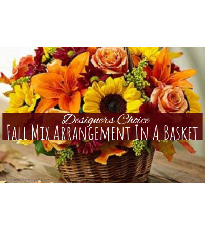 Autumn In A Basket Florist Design Autumn In A Basket Florist Design