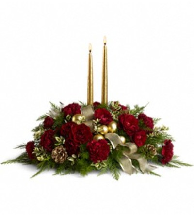 Teleflora Crimson and Candlelight Teleflora Crimson and Candlelight