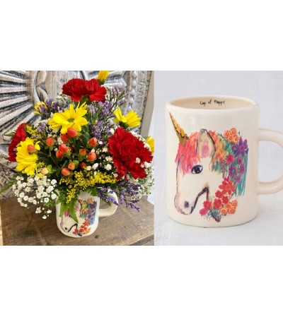 Cup of Happy-Unicorn Mug Cup of Happy-Unicorn Mug