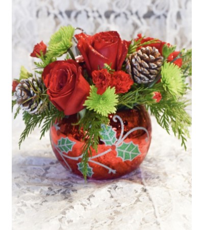 Teleflora Deck the Holly Ornament 2019 Teleflora Deck the Holly Ornament 2019