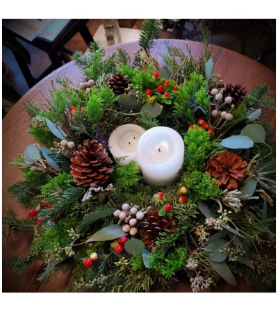 Holiday Table Wreath Holiday Table Wreath