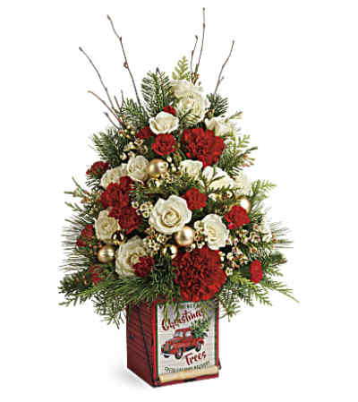 Teleflora's Vintage Greeting Tree Teleflora's Vintage Greeting Tree