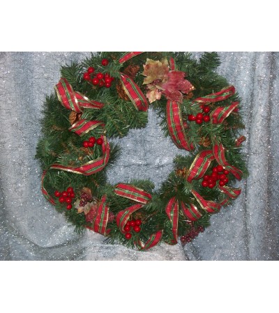 Christmas berry wreath Christmas berry wreath