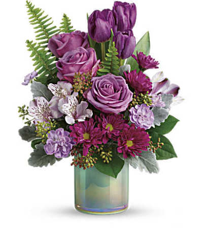 Teleflora's Art Glass Garden Bouquet Teleflora's Art Glass Garden Bouquet