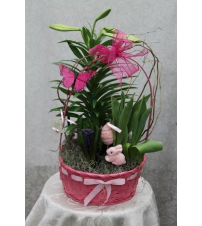 Easter Planters Basket Easter Planters Basket