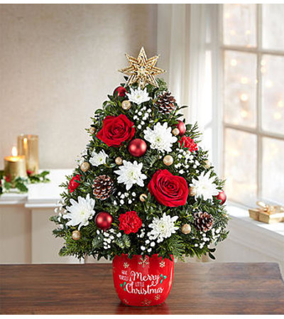 Merry Little Christmas™ Holiday Flower Tree® Merry Little Christmas™ Holiday Flower Tree®