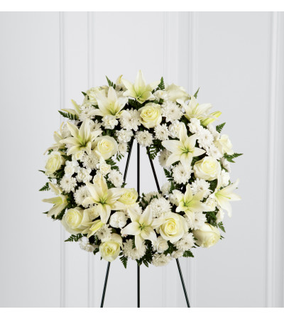 The FTD® Treasured Tribute™ Wreath The FTD® Treasured Tribute™ Wreath