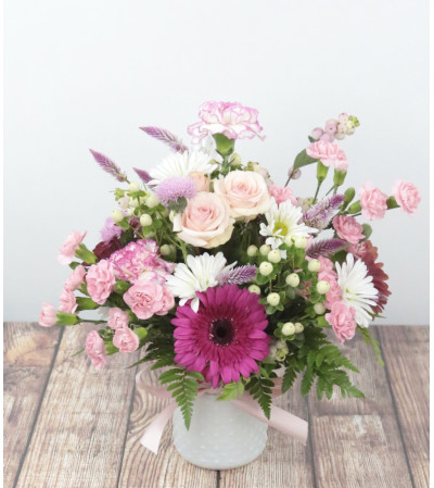Pleasantly Pink Arrangement Pleasantly Pink Arrangement