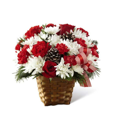 The FTD® Holiday Happiness™ Basket The FTD® Holiday Happiness™ Basket
