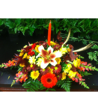 Fall Banquet Centerpiece Fall Banquet Centerpiece