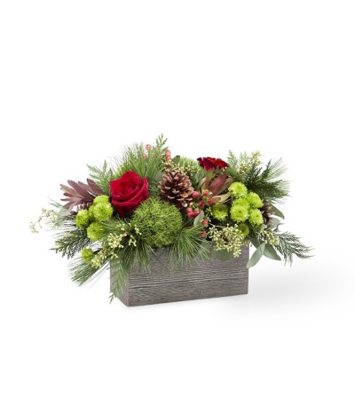 The FTD® Christmas Cabin™ Bouquet The FTD® Christmas Cabin™ Bouquet